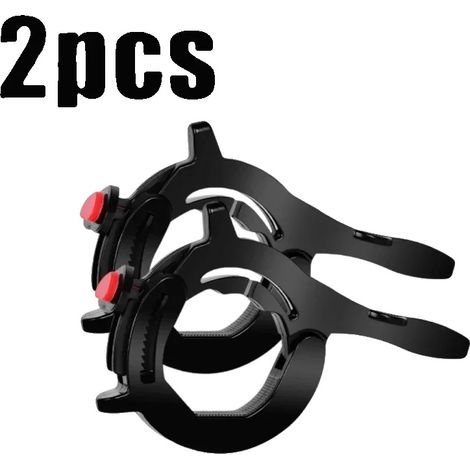 Control de crucero para motocicleta, bloqueo ergonómico del acelerador, compatibilidad universal, negro, 2 unidades (1/2)
