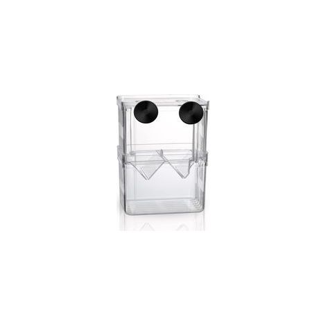 Boîte d'élevage pour Aquarium, Boîte d'isolation pour Aquarium avec Compartiment Isolant, Accessoires pour Petits Poissons, crevettes, Poissons-Clowns, guppys