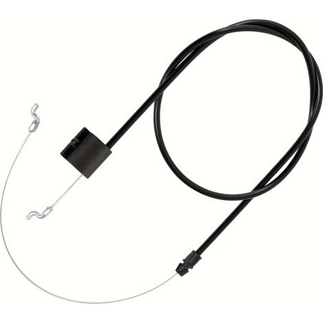 1 câble d’accélérateur, longueur de conduit 44,5 po / 113 cm, compatible avec les tondeuses à essence AYP, Craftsman, Murray, Poulan, Weed Eater (2001-2013) (1/5)