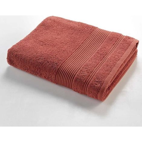 Douceur Intérieur - 2 Gants de Toilette (15x21 cm) - Tendresse Noir (Eponge Unie 100% Coton) SERVIETTE DE BAIN (1/5)