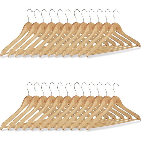 Juego de perchas para ropa