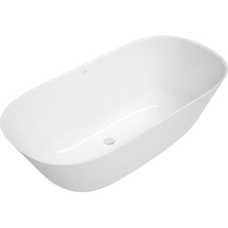 Villeroy & Boch Theano - Freistehende Badewanne, 155x75 cm, Alpinweiß UBQ155ANH7F200V-01 (1/5)