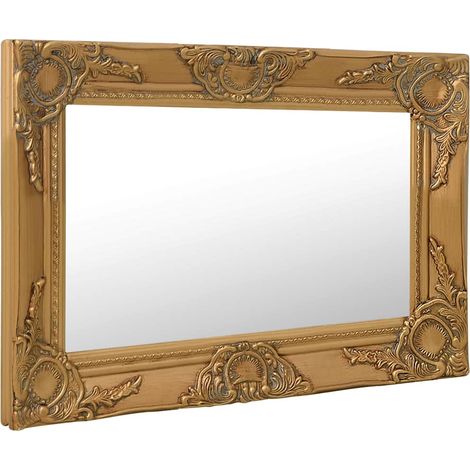 Maison Exclusive - Wandspiegel im Barock-Stil 60x40 cm Golden (1/5)