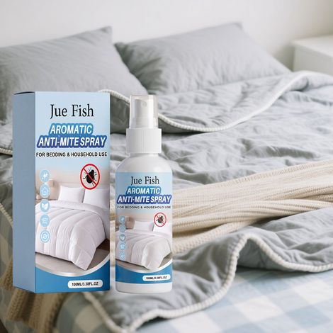 Duftendes Milbenbekämpfungsspray, natürliche Formel, geeignet für Zuhause und den täglichen Gebrauch, einschließlich Matratzen, Sofas und dem ganzen Haus – 100 ml -- DTEKGAZ (1/5)