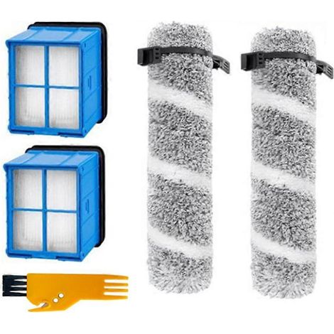 Ersatzteile für Bissell 3930F/3933/V2/39999Z Crosswave Omniforce Edge Scheuersaugmaschinen: Hauptbürsten- und Filterset (1/5)