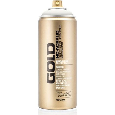 Bombe de peinture - Gold - Acrylique - Basalt - G7270 - 400ml - Montana Cans