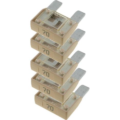 5x Maxi Fusibles 70A 29mm MAXIVAL