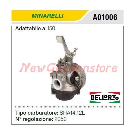 Vergaser MINARELLI Motorhacke I50 A01006