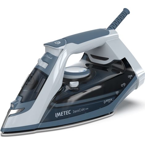 Imetec 9052 fer à repasser Fer à repasser à sec ou à vapeur Semelle CeramicGlide 2200 W Bleu (1/4)
