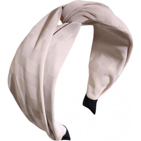 Semplice fascia per capelli da donna, liscia, classica, elegante, decorazione alla moda (1/2)