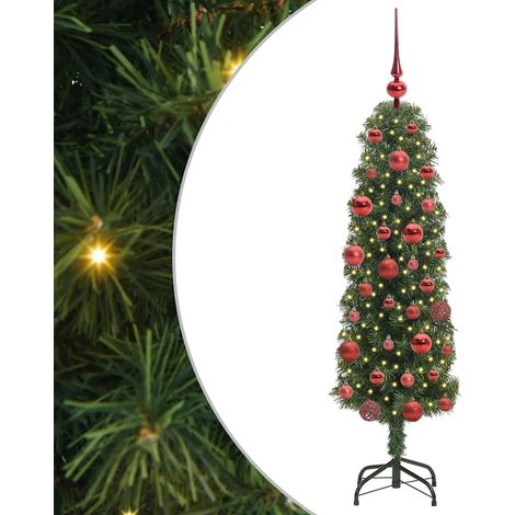 Árbol de Navidad artificial Verde 150 cm PVC, Acero y Plástico vidaXL