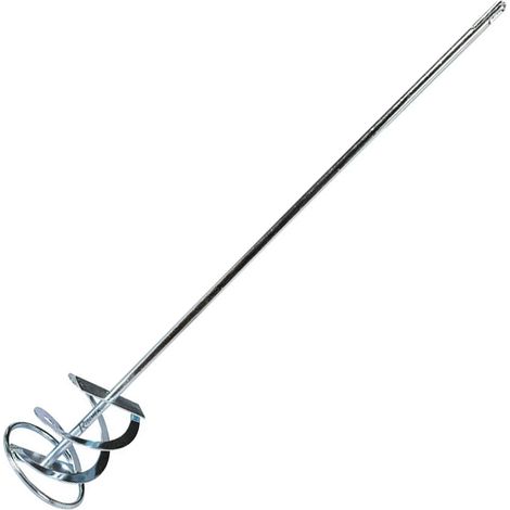 Ribimex – Mélangeur peinture 100mm sur perforateur SDS – Longueur 600mm – Pour mélanger peintures et colles efficacement (1/3)