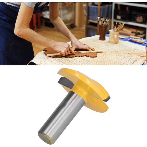 Fraise à bois de 1/2 pouce pour bols, fraise à chanfreiner, fraise à porte, outils de menuiserie (1/5)
