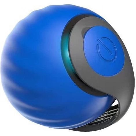 Balle Roulante Interactive Pour Chats - Jouet Automatique Avec Queue En Plume - Rechargeable Par Câble USB - Pour Stimuler L'Instinct De Chasse - 1 Pièce (1/5)