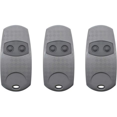 3 pieces Telecommandes Portatives Universelle TOP432EE, Telecommande D'origine Frequence de Code fixe 432 MHz, Universal Garage Door Remote Control (1/3)