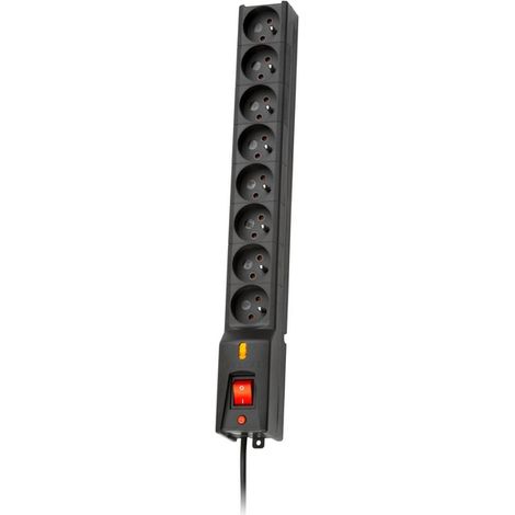Lestar - LX 810 g-a, Überspannungsschutz, 1,5m, Schwarz (1/2)