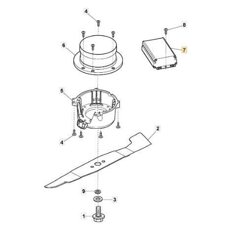 EL 340 Li 36V ORIGINAL STIGA CONTROLLER - 118206002/1