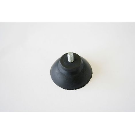 Gummipuffer 45 x 15 mm, M 6