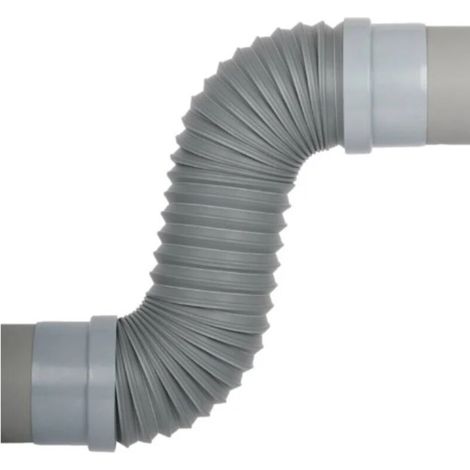 Raccord extensible évacuation MULTICOUDE - Extensible 190 à 290 mm - Ø 40 mm Mâle/Mâle