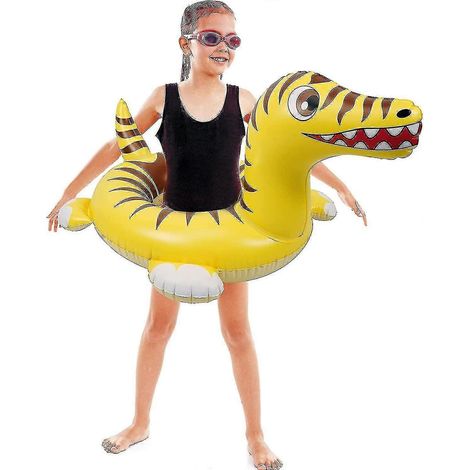 Bouées gonflables en forme de dinosaure pour enfants, pour piscines, fêtes aquatiques et loisirs de plein air.-AquaForge (1/5)