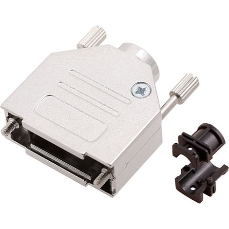 encitech DTZK37-NM-K 6560-0165-04 D-SUB Gehäuse Polzahl: 37 Zinkdruckguss 180 ° Metall 1 St.