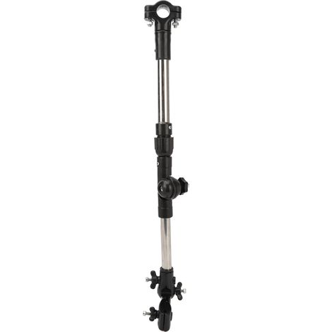 Parapluie Support Fauteuil Roulant Détachable Barre Ombrage Acier Inoxydable Fixation Chaise Handicapé (1/5)