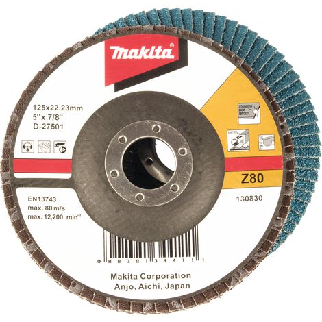 Makita  disco  de  láminas  125  mm  Z80  -  D-27501