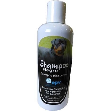 Zoopharma Chaperu Chien noir, spcial pour chiens avec des cheveux noirs, 250 ml