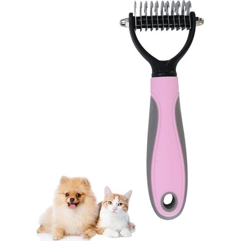 Dog Brush Cat Brush, Professional Dog Grooming Comb and Long Hair Dog Brush, Dog Comb, Comb for Cats, Anti-Animal Hair Brush, Professional Dog and Cat Brush Dog Brush