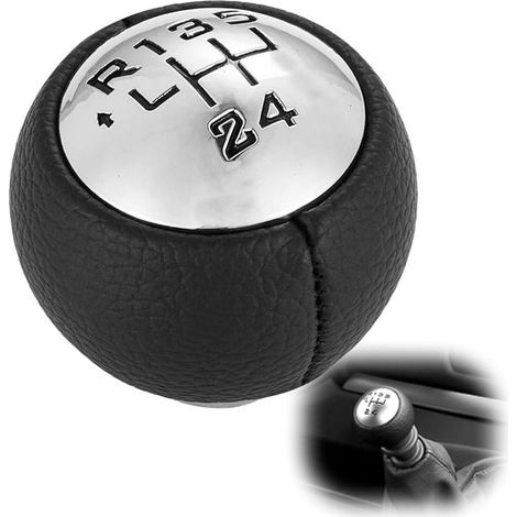 Pommeau Levier de Vitesse pour Expert 2004-2007, Pommeau de Levier de Vitesse Manuel pour Peugeot 307/308, Résistant à la Chaleur, Conception Ergonomique (1/5)