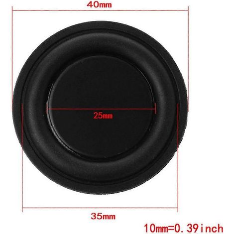 Diaphragme Radiateur Basse Passif pour Enceintes - Accessoires Haut-parleur (1/5)