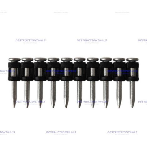 1000x Clous en bande 25mm - pour Spit Pulsa 27, 40, 65 & 800 - C6/25 (1/2)