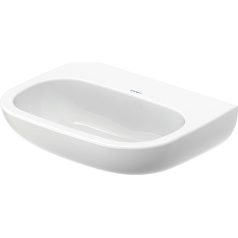 Lavabo Duravit D-Code, sin agujero para grifo, sin rebosadero, (1/5)