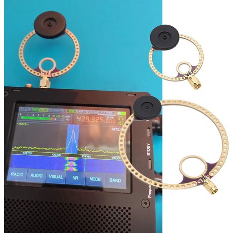 Mini-Ring-UV-Transceiver UHF + VHF FM 400–470 MHz 80–15 MHz kompatibel mit HFDY Malahiteam DSP DSP2 (1/5)