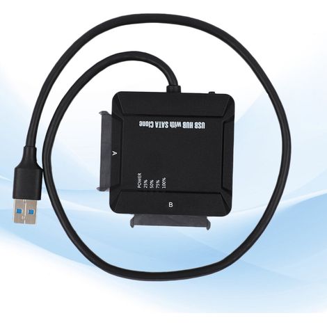 Una soluzione pronta all'uso per un accesso rapido ai tuoi SSD e HDD SATA. Un cavo adattatore per hard disk esterno compatibile con HDD e SSD da 2,5" e 3,5", che offre velocità elevate e un design int