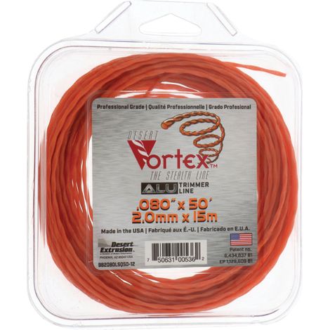 Filo da taglio Vortex Alu in nylon, 2,0 mm, 15 m (1/2)