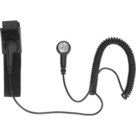 Eujgoov ESD-Antistatik-Armband, ESD-Dreharmband, ESD-Antistatik-Armbänder (SCHWARZ).