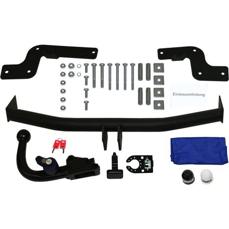 Attelage - Peugeot BIPPER - 10/10-12/99 - rotule démontable - Brink - Faisceau spécifique 13 broches (1/2)