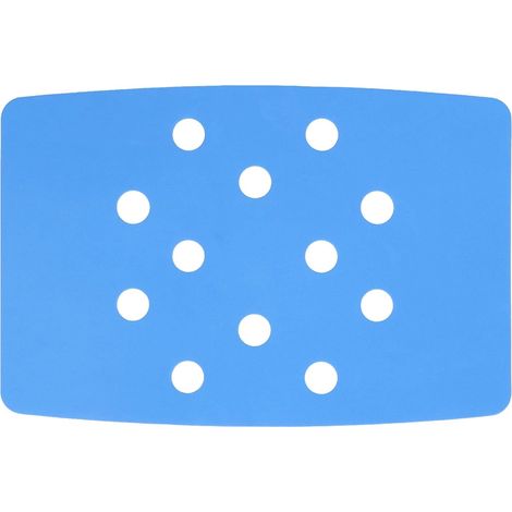 Duschstuhlkissen, selbstklebende Kniematte, rutschfestes Kissen für Duschsitz (blau)