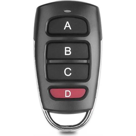 1 télécommande porte de garage , duplicateur universel compatible 433 MHz, pour portails motorisés et ouvre-portes existants