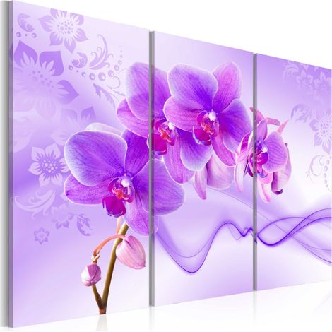 Tableau Imprimé "Ethereal Orchid Violet" 40 x 60 cm (1/2)