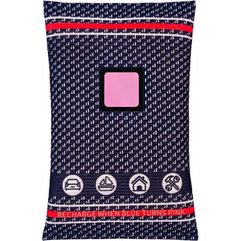 Déshumidificateur pour l'intérieur de la voiture Sachet déshydratant avec Absorbeurs d'humidité réutilisables et étanches pour véhicule pour camion, camping-car, maison (1/5)