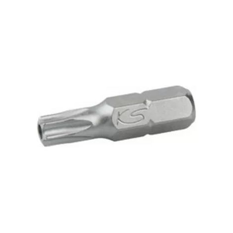 Ks Tools 911.2283 - Caja de 5 puntas de destornillador KS TORX perforadas 10 - Entrada 6,35 - longitud 25 mm
