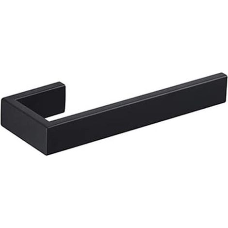 Anneau porte-serviettes Porte-serviettes 304 de Acier Inoxydable de montage surface brossée Noir support de serviettes Accessoirs WC Salles de Bains (1/5)