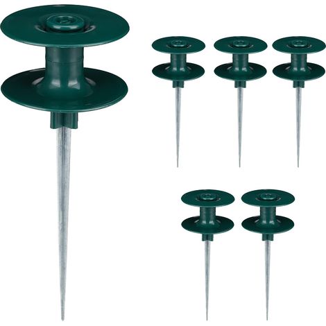 Dengmx-Support pour Le Tuyau d'arrosage - 9 cm - jardinage - Lot de 6 (1/5)