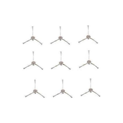 9-teiliges Seitenbürsten-Set für 1C-Staubsaugerroboter (Ersatzteile) (1/2)