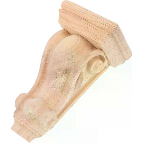 Dekorative Konsolen aus geschnitztem Holz im Landhausstil, beige, für Wände (1/4)
