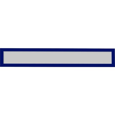 magnetoplan 1131803 Cadres magnétiques bleu DIN A3 vertical, DIN A4 horizontal (1/4)
