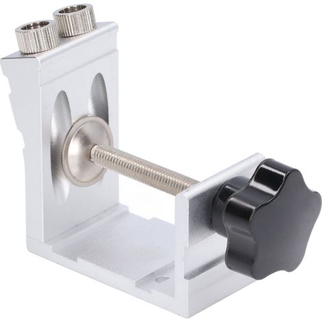 Kit de gabarit pour trous de poche, outil de perçage oblique pour le travail du bois, guide de perçage pour le bois, accessoires (1/5)