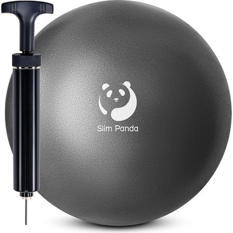 Pilates Ball Small, 23 cm Anti-Slip Gymnastics Ball with Pump, Soft Yoga Ball Balance for Fitness, Balance Training (1/3)